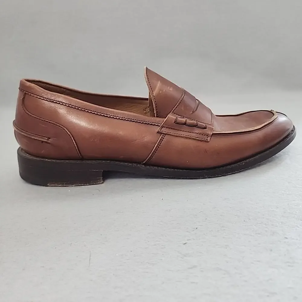 Trickers Tan Mens Penny Loafers Shoes UK 12-5 US 13‎ EU 47 Split Toe England